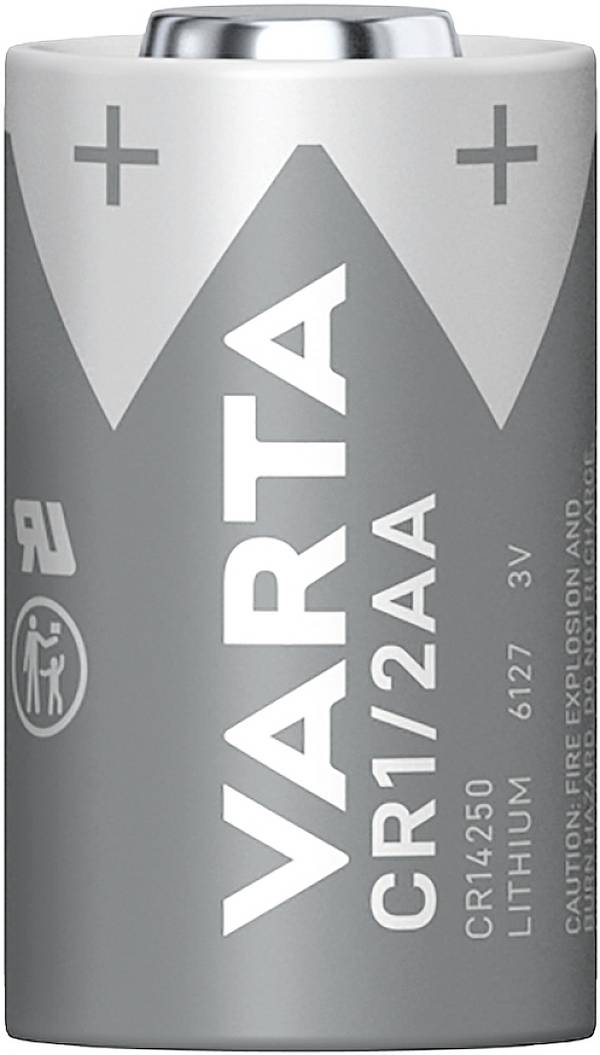 Varta LITHIUM Cylindr. CR1/2AA Bli 1 Spezial-Batterie CR1/2AA Lithium 3 V 950 mAh 1 St.
