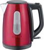 Severin WK 3417 Wasserkocher Rot (metallic) Fassungsvermögen: 1 l