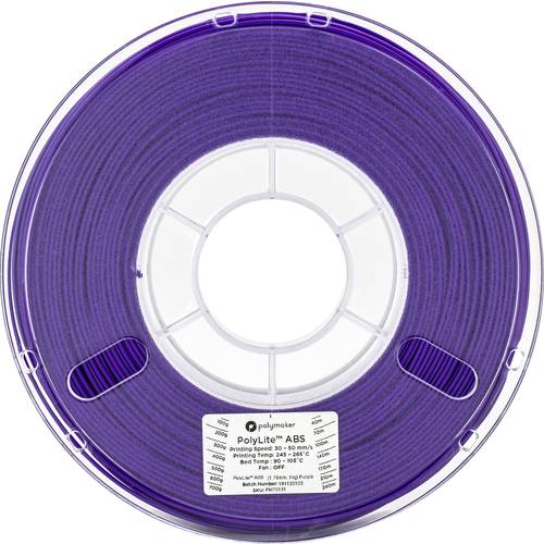 Thumbnail - Polymaker PolyLite ABS Filament Purple 1000g