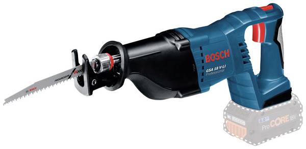 Bosch Professional GSA 18 V-LI Akku-Säbelsäge 060164J000 ohne Akku, ohne Ladegerät 18 V