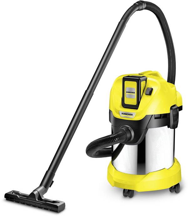 Kärcher Home & Garden WD 3 Battery Premium 1.629-951.0 Nass-/Trockensauger 300 W 17 l inkl. 1 Akku