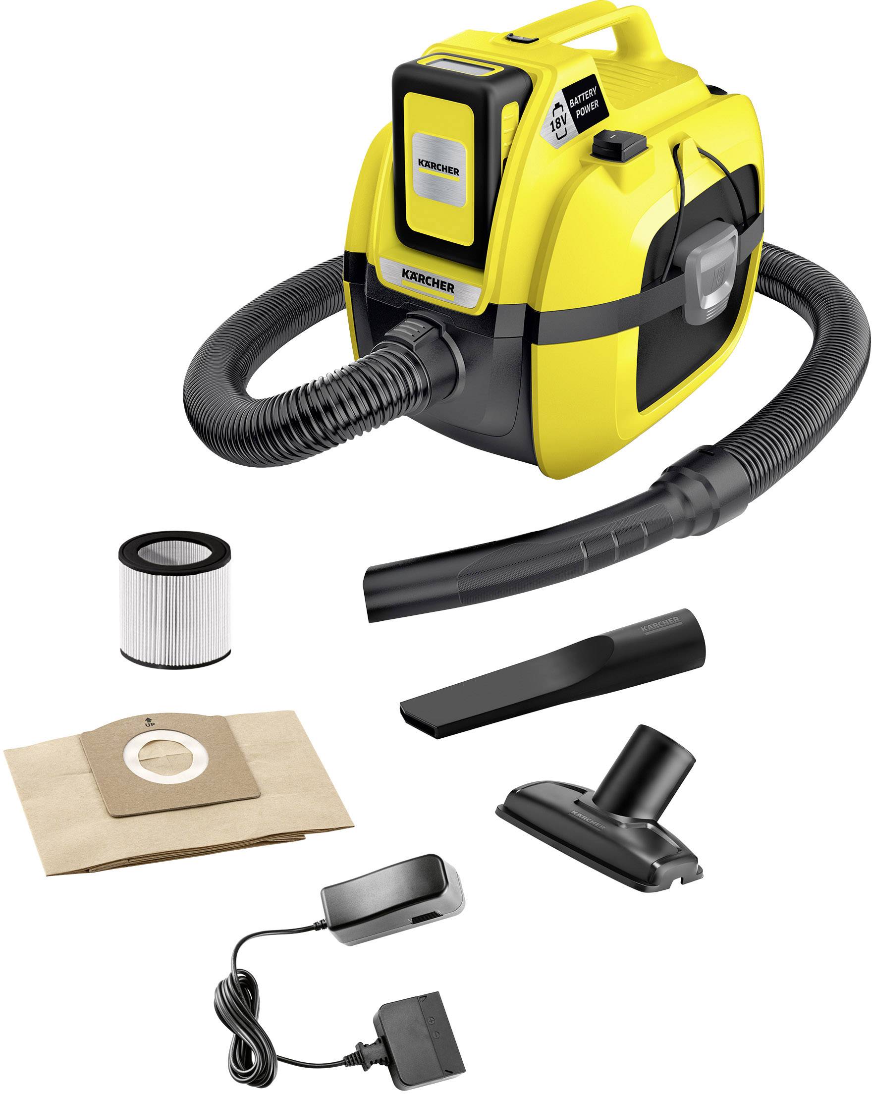 Karcher Wd 1 Compact Battery 1 198 301 0 Nass Trockensauger 230 W 7 L Inkl 1 Akku Kaufen
