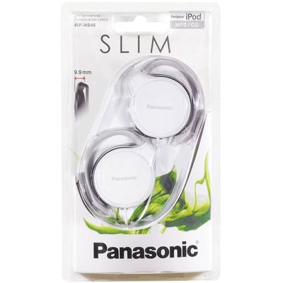 Panasonic RP-HS46E-W On Ear Ohrbügel Kopfhörer kabelgebunden Weiß kaufen