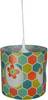 Niermann Explore Blume Pendelleuchte Energiesparlampe, LED E27 60 W Bunt