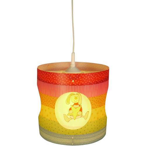 Niermann Rainbow-Rabbit Pendelleuchte Energiesparlampe, LED E27 60 W Bunt