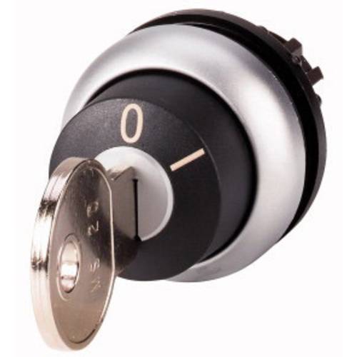 Eaton 111779 M22-WRS-MS20 Schlüsseltaste Frontring Kunststoff Schlüssel Schwarz 1 St.