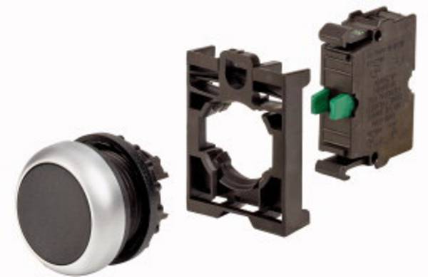 Eaton 110933 M22-D-S-K10-BVP Drucktaster Frontring Kunststoff Knopf Mehrfarbig 1 St. Package