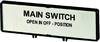Eaton ZFS62-T0 205534 Schildträger 1 St.