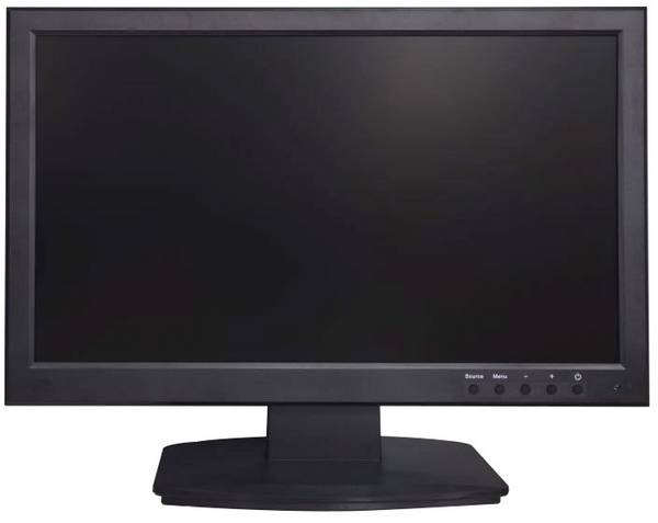B & S Technology BSHDMON19 LED-Überwachungsmonitor EEK: D (A - G) 49.6 cm 19.5 Zoll 1920 x 1080 Pixel Schwarz
