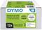 DYMO Mehrzwecketiketten, 12 Rollen je 1000 Etiketten. Größe: 32x57mm, hergestellt in Europa. Beispieladresse auf Etikett.