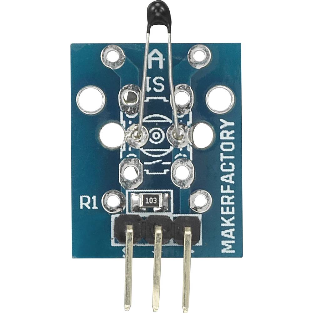 Makerfactory analoge temperatuursensor (2-delig) compatibel met Arduino