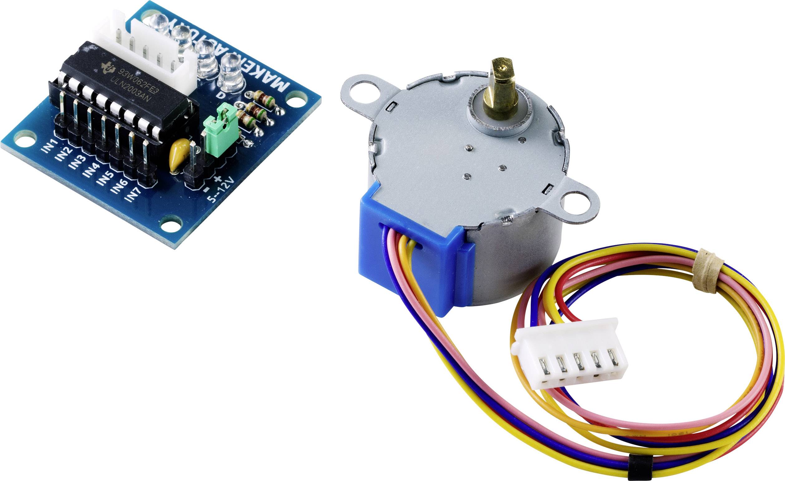 MAKERFACTORY Schrittmotor-Treiber-Modul MF-6402411 Schrittmotor 1 St.-1