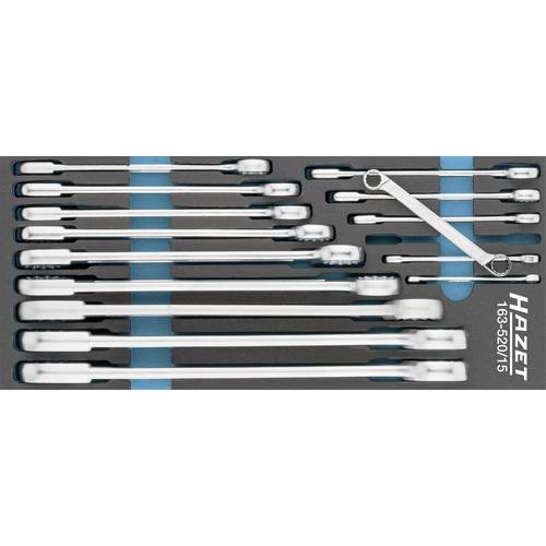 Hazet 163-520/15 Doppel-Ringschlüssel-Satz Schlüsselweite (Metrisch) 6 - 34 mm