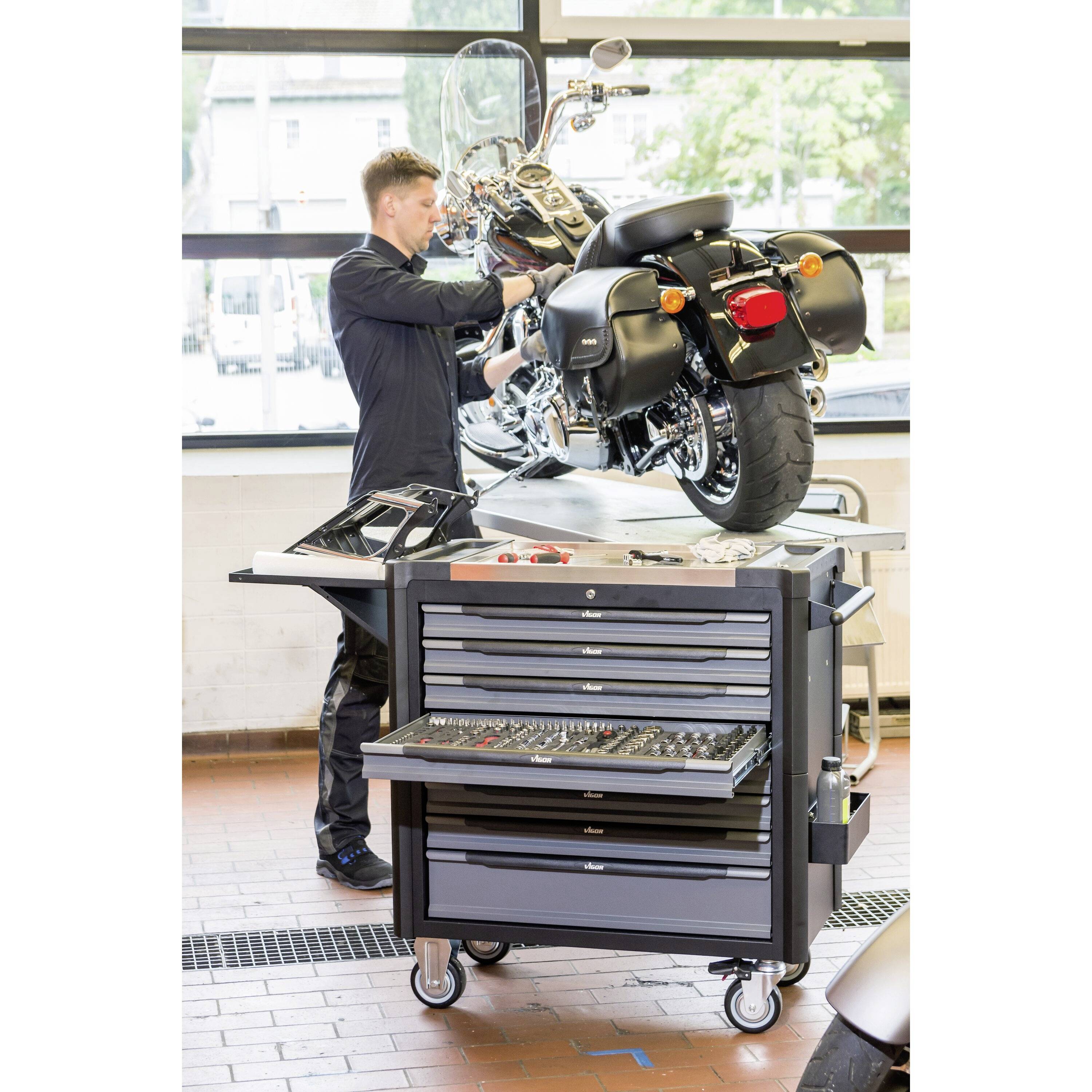 Vigor V6221 VIGOR Klapptisch V6221 (L x B) 406 mm x 394 mm-3