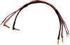 XCeed Ladekabel [2x 4 mm Goldkontaktstecker - 2x 4 mm Goldkontaktstecker, 5 mm Goldkontaktstecker] 60 cm hochflexibel XCD-107265