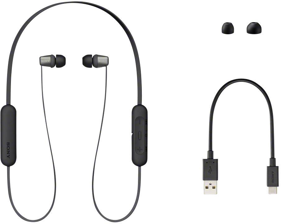 Sony WI-C310 - Ohrhörer mit Mikrofon - im Ohr - Bluetooth - kabellos - Schwarz-6