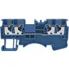 Degson DS1.5-QU-01P-12-00A(H) Durchgangsklemme Push-In-Klemme Blau 1 St.