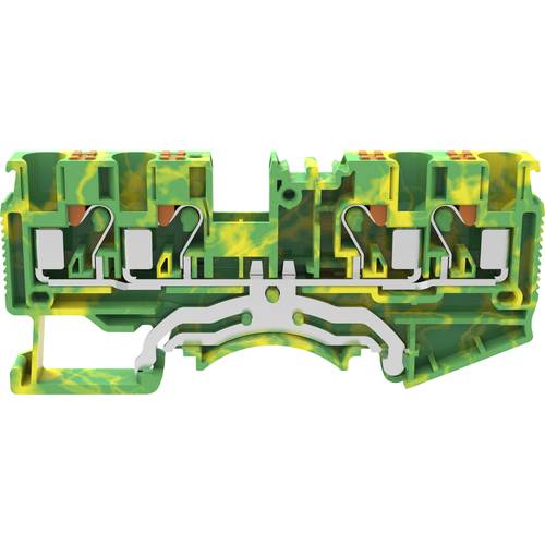 Thumbnail - Degson DS4-QU-PE-01P-1C-00A(H) Schutzleiterklemme Push-In-Klemme Grün, Gelb 1 St.