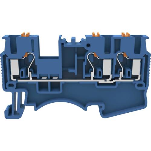 Thumbnail - Degson DS2.5-TW-01P-12-00A(H) Durchgangsklemme Push-In-Klemme Blau 1 St.