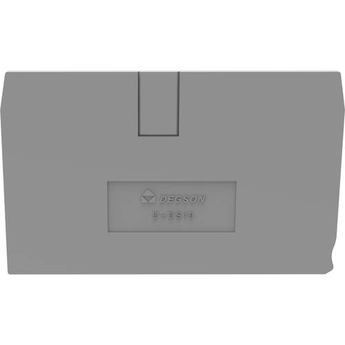 Degson D-DS10-01P-11-00A(H) Abschluss Zwischenplatte Grau 1 St.