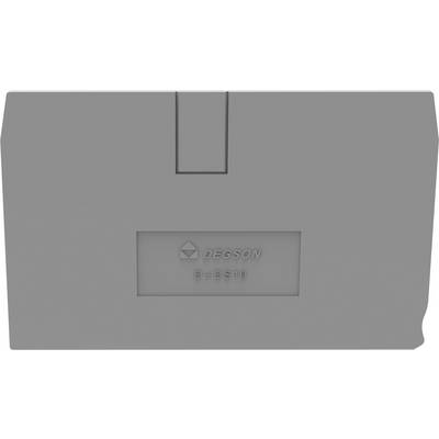 Graues Gehäuse mit Aufschrift 'DEGSON D-DS10'. Rechteckige Form mit leicht abgerundeten Ecken und zentralem Rechteck oben.