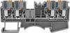 Degson DS2.5-QU-01P-11-00A(H) Durchgangsklemme Push-In-Klemme Grau 1 St.