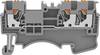 Degson DS1.5-TW-01P-11-00A(H) Durchgangsklemme Push-In-Klemme Grau 1 St.