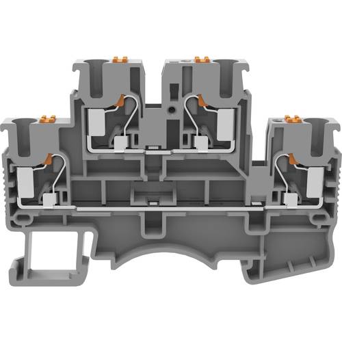 Thumbnail - Degson DSKK2.5-01P-11-00-A(H) Doppelstock-Durchgangsklemme Push-In-Klemme Grau 1 St.