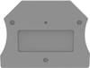 Degson D-DC2.5-01P-11-00A(H) Abschluss Zwischenplatte Grau 1 St.