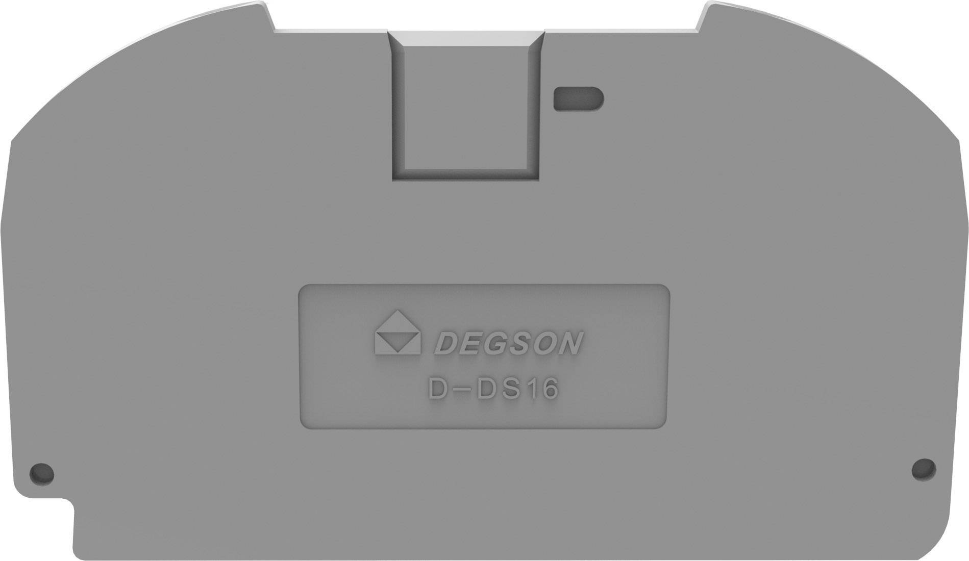 Degson D-DS16-01P-11-00A(H) Abschluss Zwischenplatte Grau 1 St.