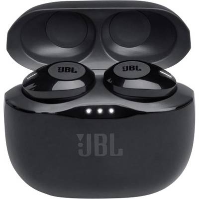 JBL Tune 120   In Ear Kopfhörer Bluetooth®  Schwarz  Headset, Touch-Steuerung
