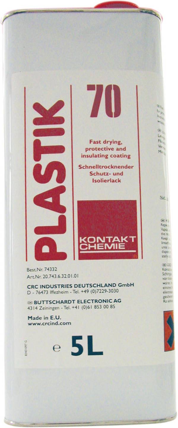 Kontakt Chemie PLASTIK 70 74332-AA Isolier- und Schutzlack  5 l