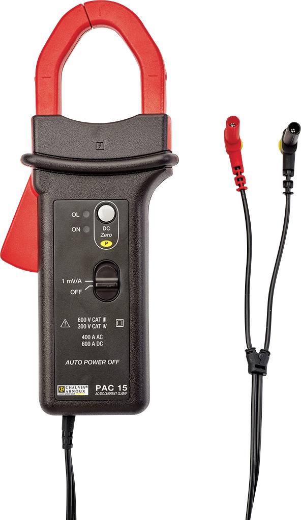 CHAUVIN ARNOUX PAC 15 Stromzangenadapter Messbereich A/AC (Bereich): 0.5 - 400 A Messbereich A/