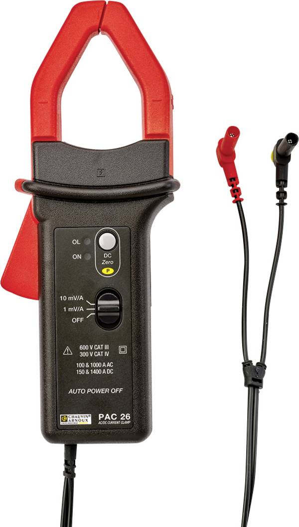Chauvin Arnoux PAC 26 Stromzangenadapter Messbereich A/AC (Bereich): 0.5 - 1000 A Messbereich A/DC (Bereich): 0.5 - 1400 A