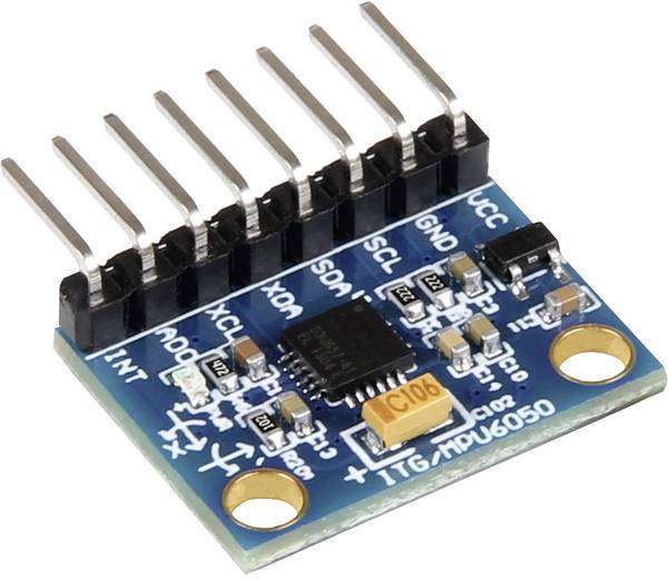 Joy-it MPU6050 Beschleunigungssensor 1 St. Passend für (Entwicklungskits): BBC micro:bit, Arduino, Raspberry Pi®, Rock Pi, Banana Pi, C-Control, Calliope