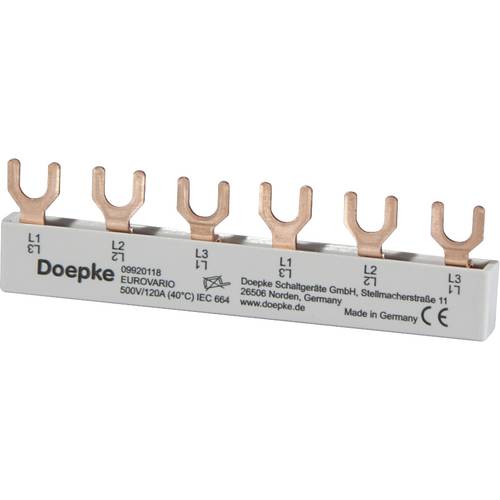 Doepke 09920118 Phasenschiene Mehrfarbig 10 mm² 63 A 690 V 1 St.