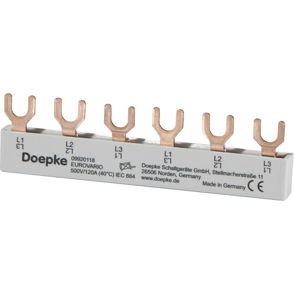 Doepke 09920118 Faserail 10 mm² 63 A 690 V 1 stuk(s)