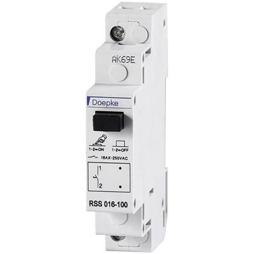 Ausschalter Schwarz 10 mm² 16 A 250 V Doepke 09981070