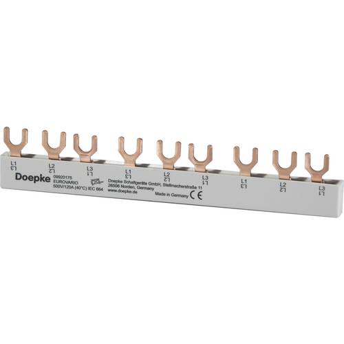 Doepke 09920175 Phasenschiene Mehrfarbig 63 A 690 V 1 St.
