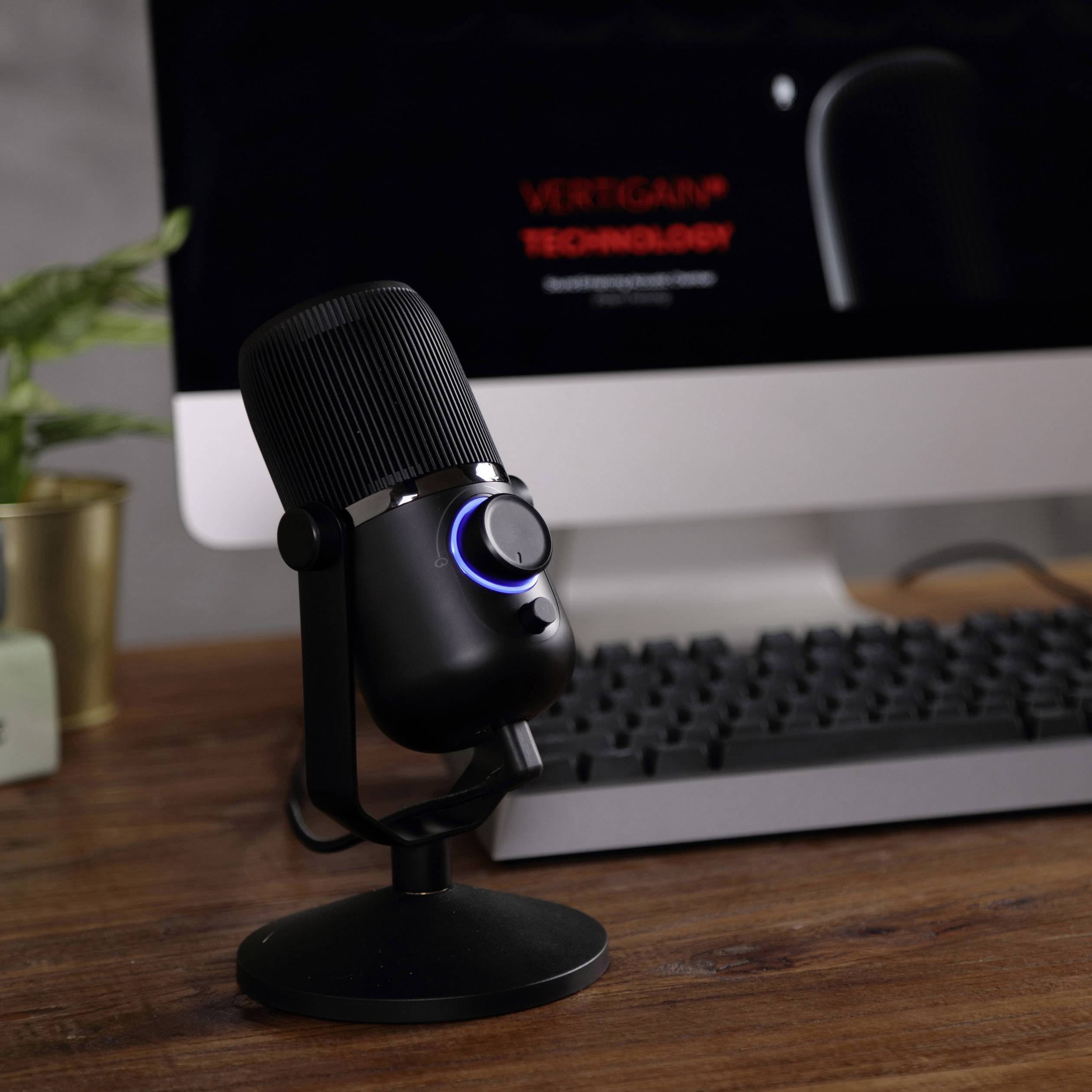 Stand USB-Studiomikrofon Thronmax M4 Übertragungsart (Details):Kabelgebunden Standfuß, inkl. Kabel-8