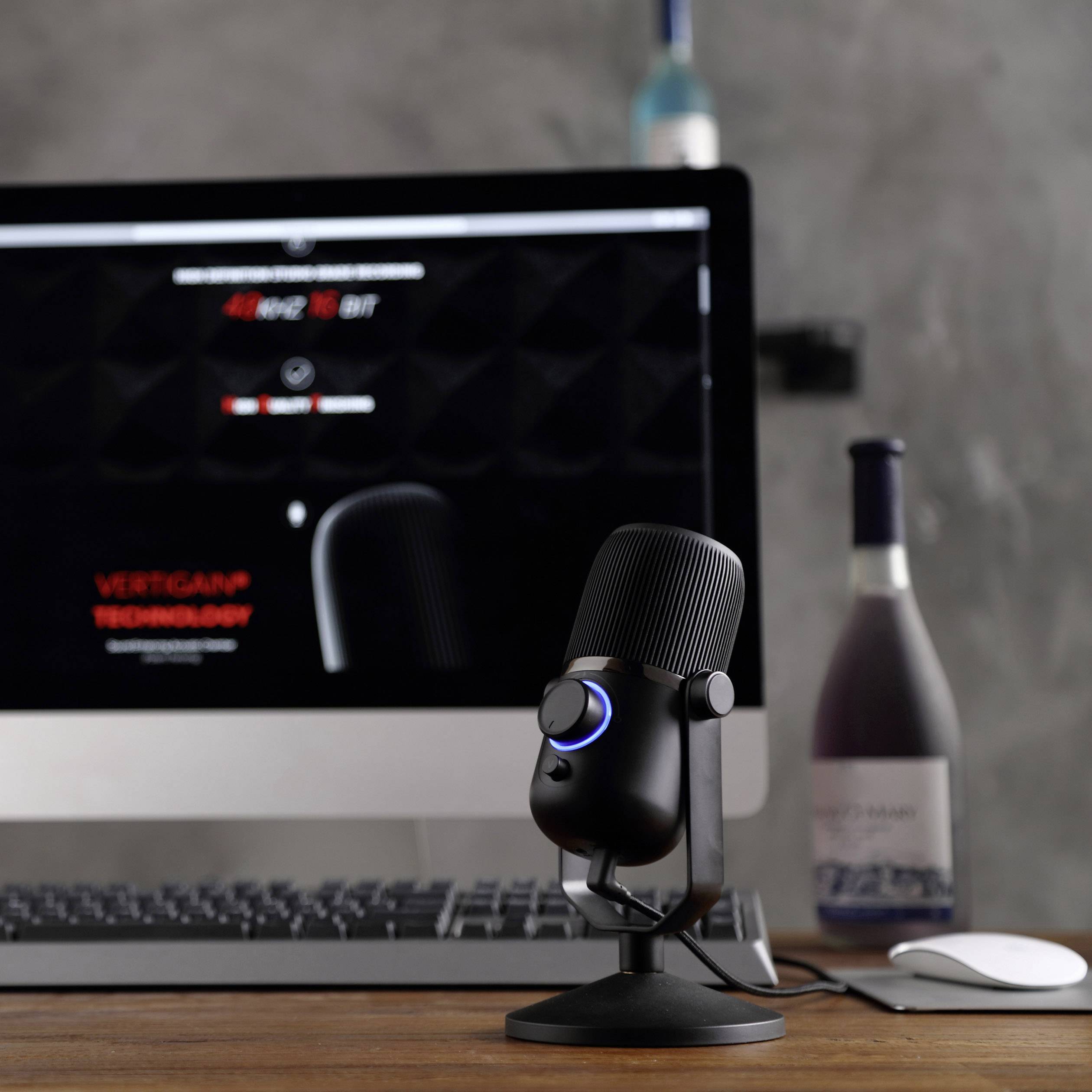 Stand USB-Studiomikrofon Thronmax M4 Übertragungsart (Details):Kabelgebunden Standfuß, inkl. Kabel-10