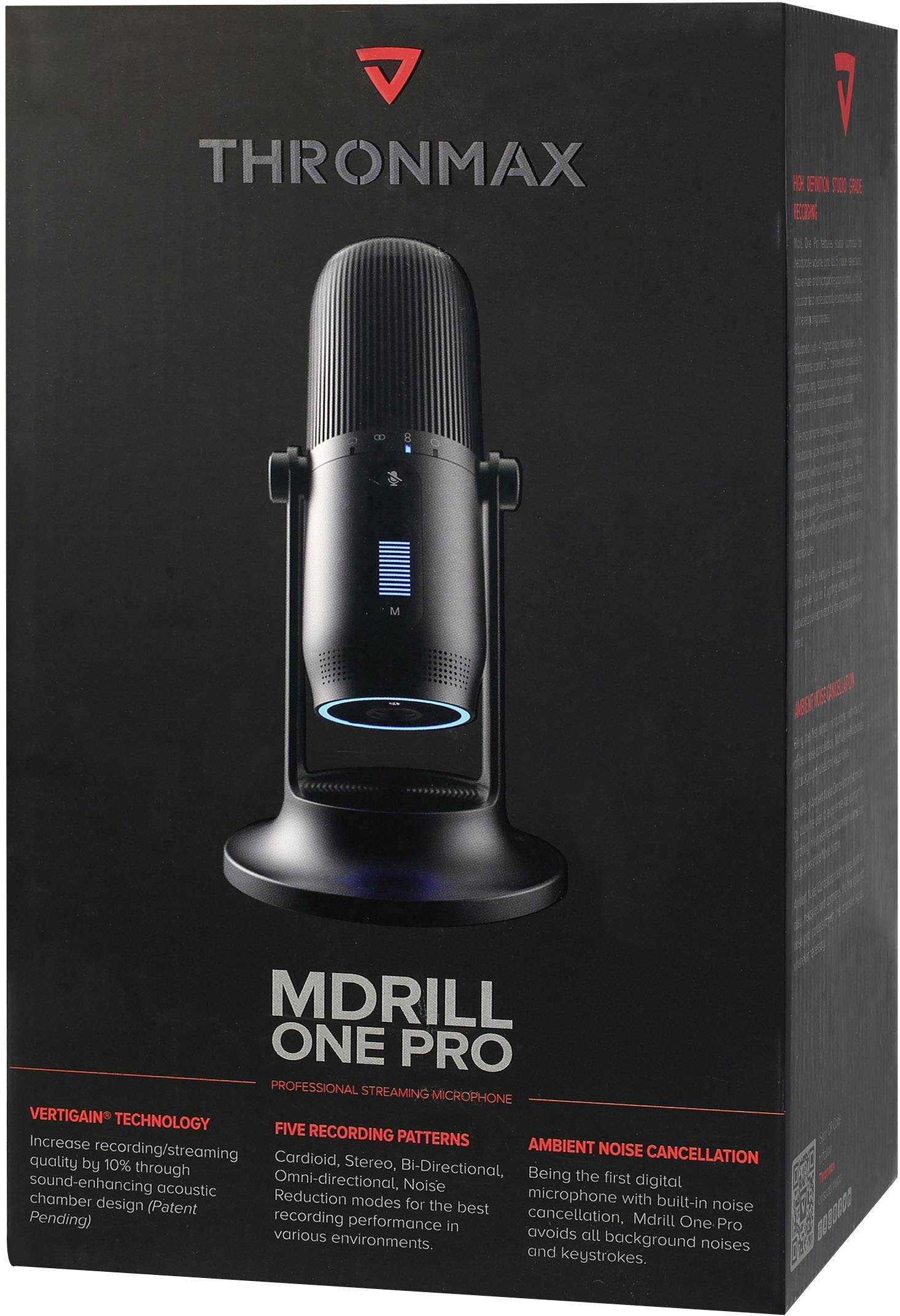 THRONMAX Mdrill one Pro  Jet Black 96khz