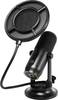 Stand USB-Studiomikrofon Thronmax M2P-BKIT Übertragungsart (Details):Kabelgebunden Standfuß, inkl. Kabel, inkl. Klammer, inkl. Tasche, inkl. Windschutz