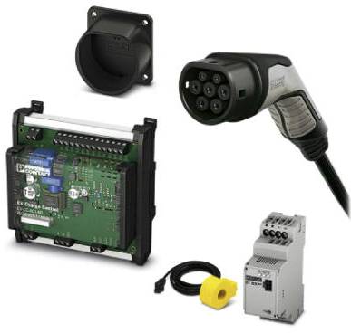 EV-SET-T2AC-BAS-RCM1-20AC5MES eMobility Ladestation Typ 2 Mode 3 16 A 3.7 kW