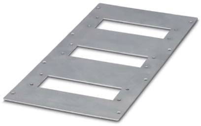 Phoenix Contact 1415242 Adapterplatte Edelstahl, NBR Silber-Grau 1 St.