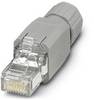 Phoenix Contact VS-VARAN-RJ45-Q RJ45-Steckverbinder 1402410 Stecker, gerade Polzahl Sensoren 6 Grau 1 St.