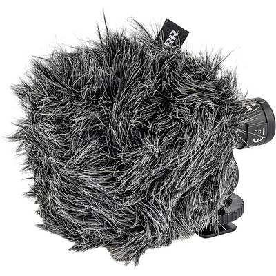 Ansteck Mikrofon-Set DÖRR CV-01 inkl. Windschutz, inkl. Kabel, Blitzschuh-Montage-0