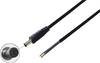BKL Electronic 075830 Niedervolt-Anschlusskabel Niedervolt-Stecker - offene Kabelenden 5.50 mm 2.10 mm 2.00 m 1 St.
