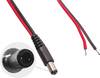 BKL Electronic 075824 Niedervolt-Anschlusskabel Niedervolt-Stecker - offene Kabelenden 5.50 mm 2.10 mm 2.00 m 1 St.
