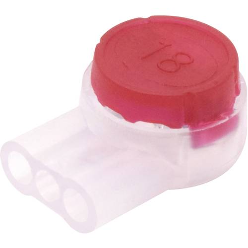 Thumbnail - Quadrios 1905C132 Einzeladerverbinder flexibel: 0.13-3.4 mm² starr: 0.13-0.65 mm² Polzahl: 3 15 St. Rot